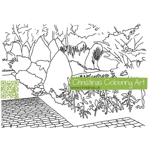 Download Colouring Page Garden